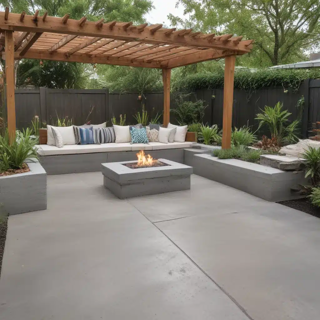 Backyard Bliss: Revamp Outdoor Living with Concrete