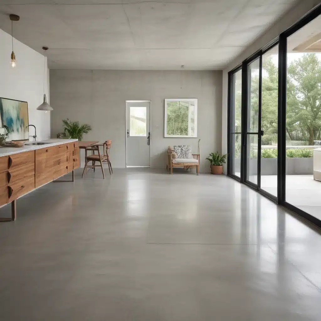 Blend Comfort and Style with Concrete Floors