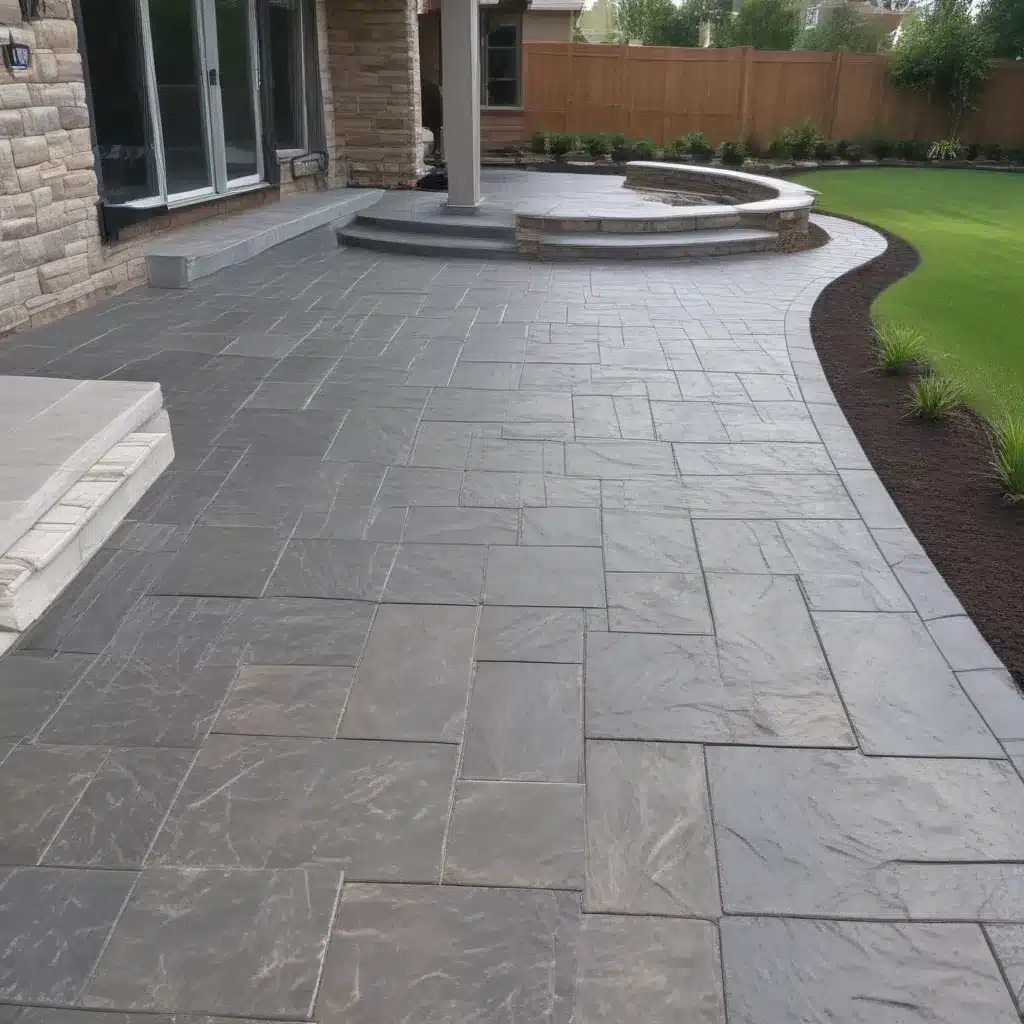 Classic Meets Modern with Stamped Concrete Design