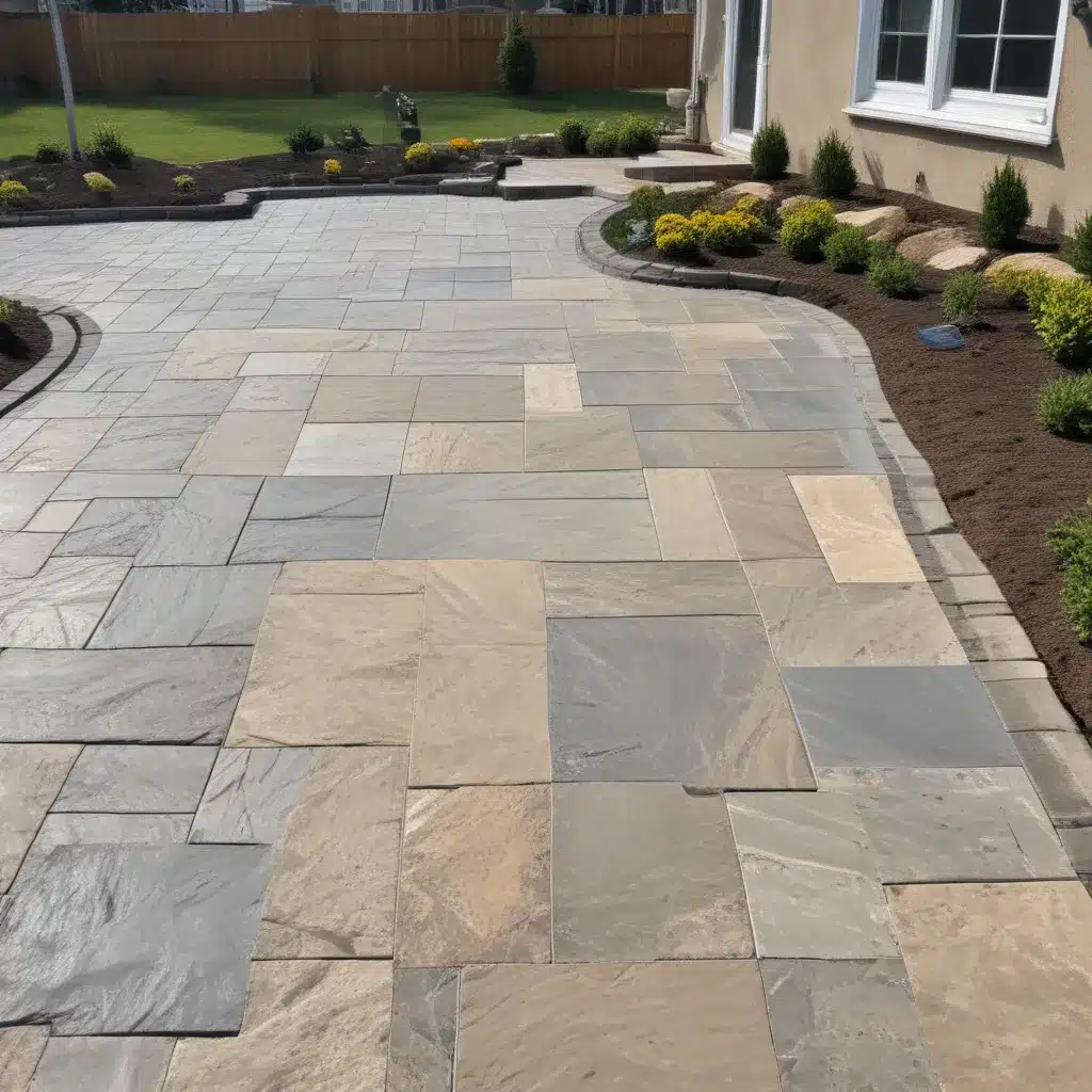 Combine Stamped Concrete and Other Materials