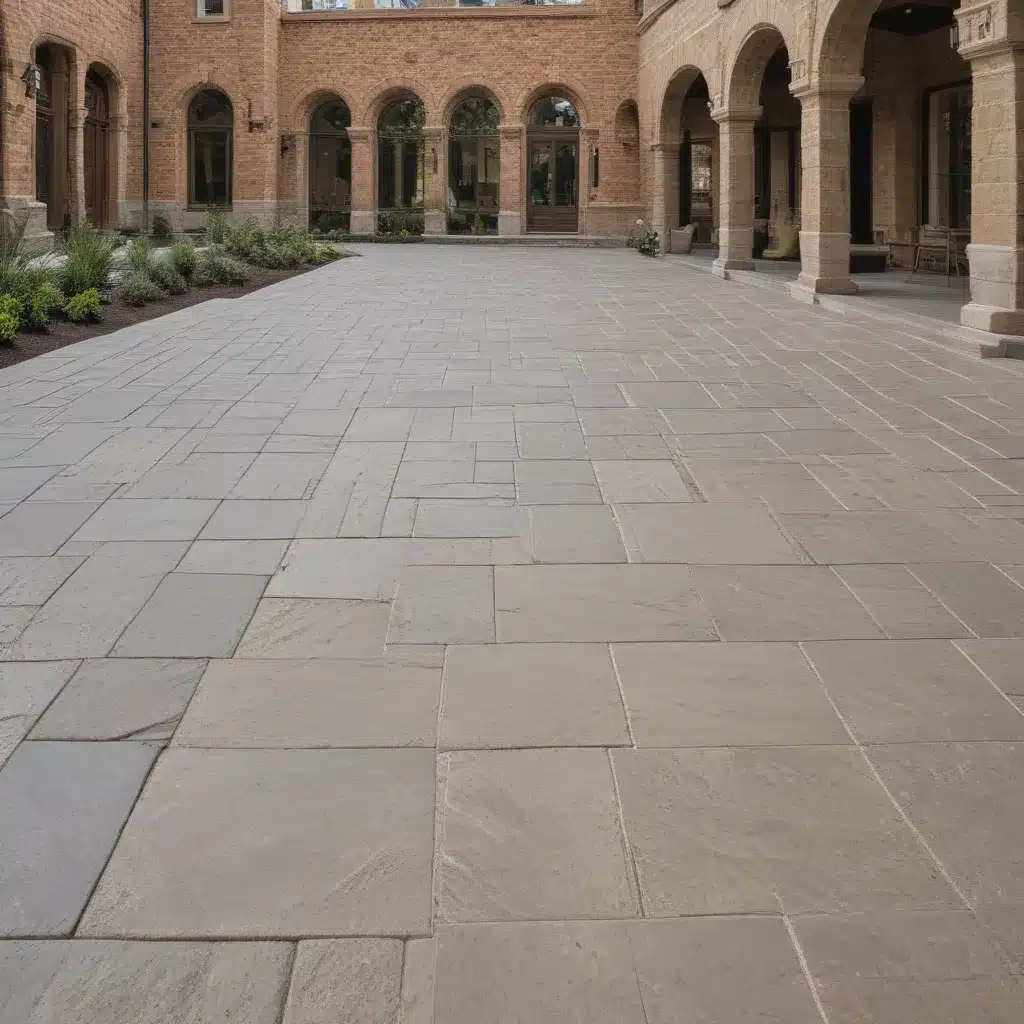 Complementing Historic Architecture with Stamped Concrete