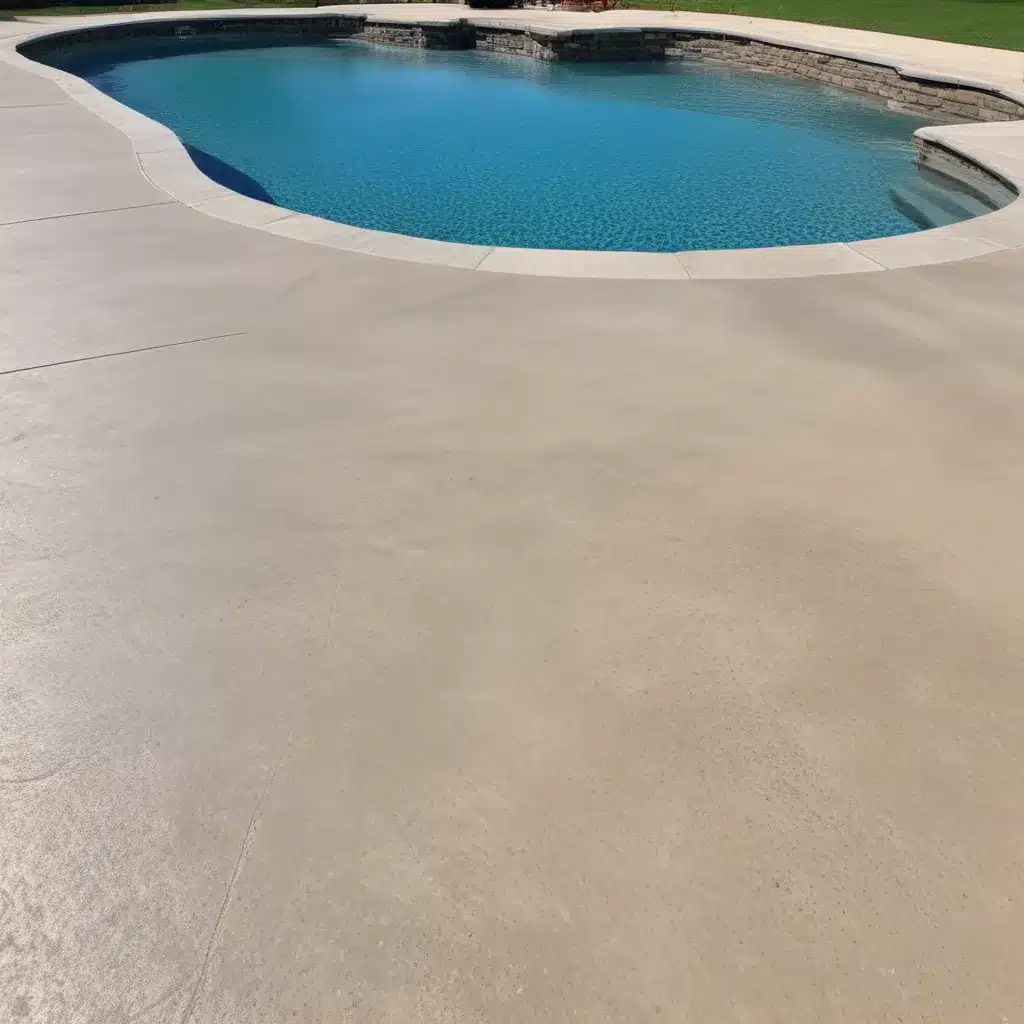 Create Safe Pool Decks with Textured Concrete