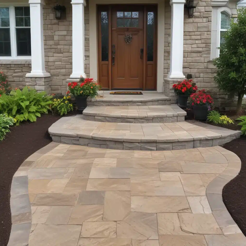 Create an Inviting Entryway with Stamped Concrete