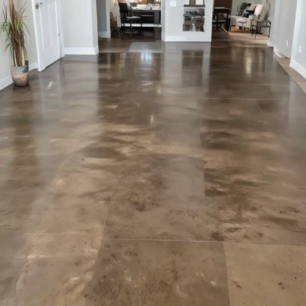 Get Unique Looks with Acid-Stained Concrete