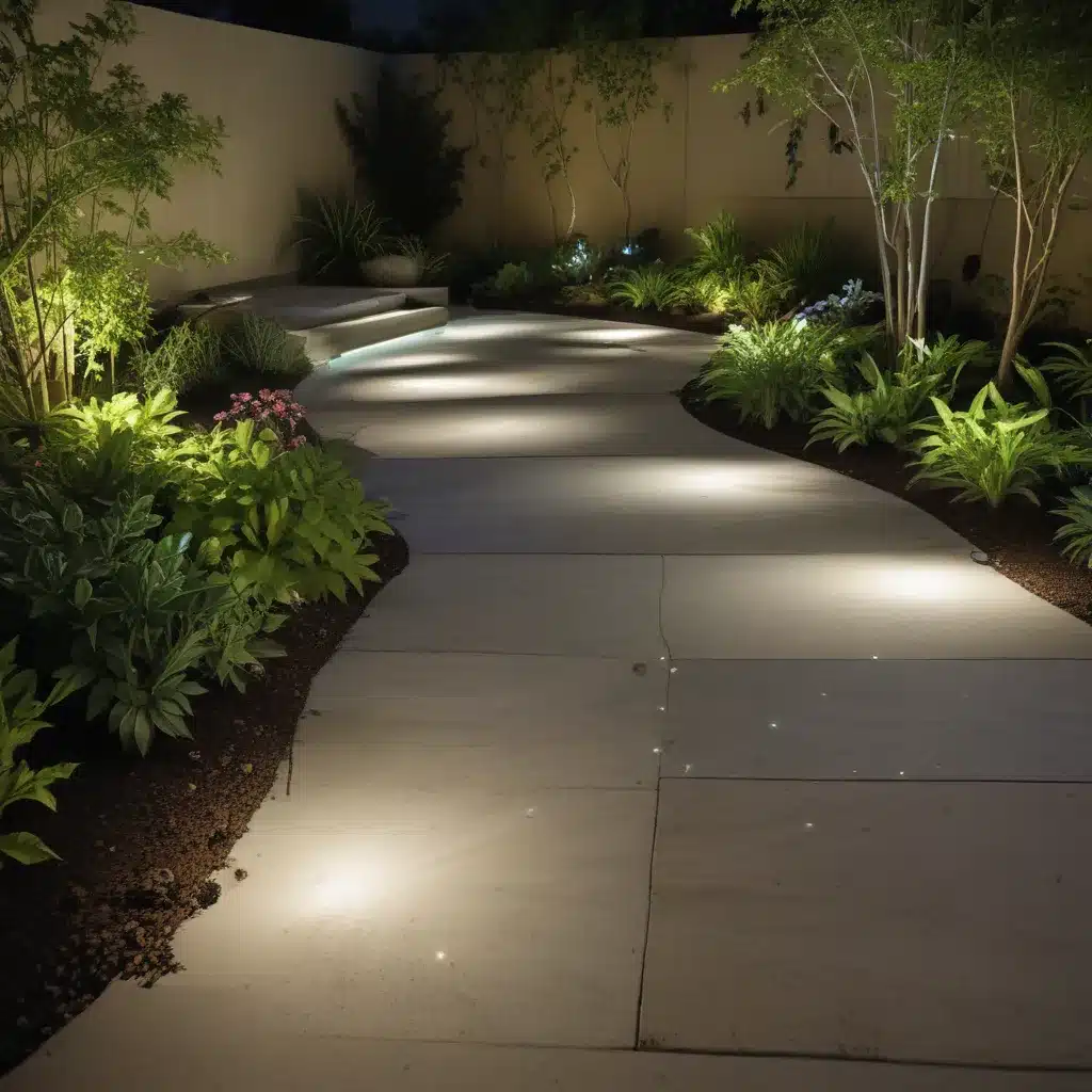 Illuminate Gardens with Glow-in-the-Dark Concrete