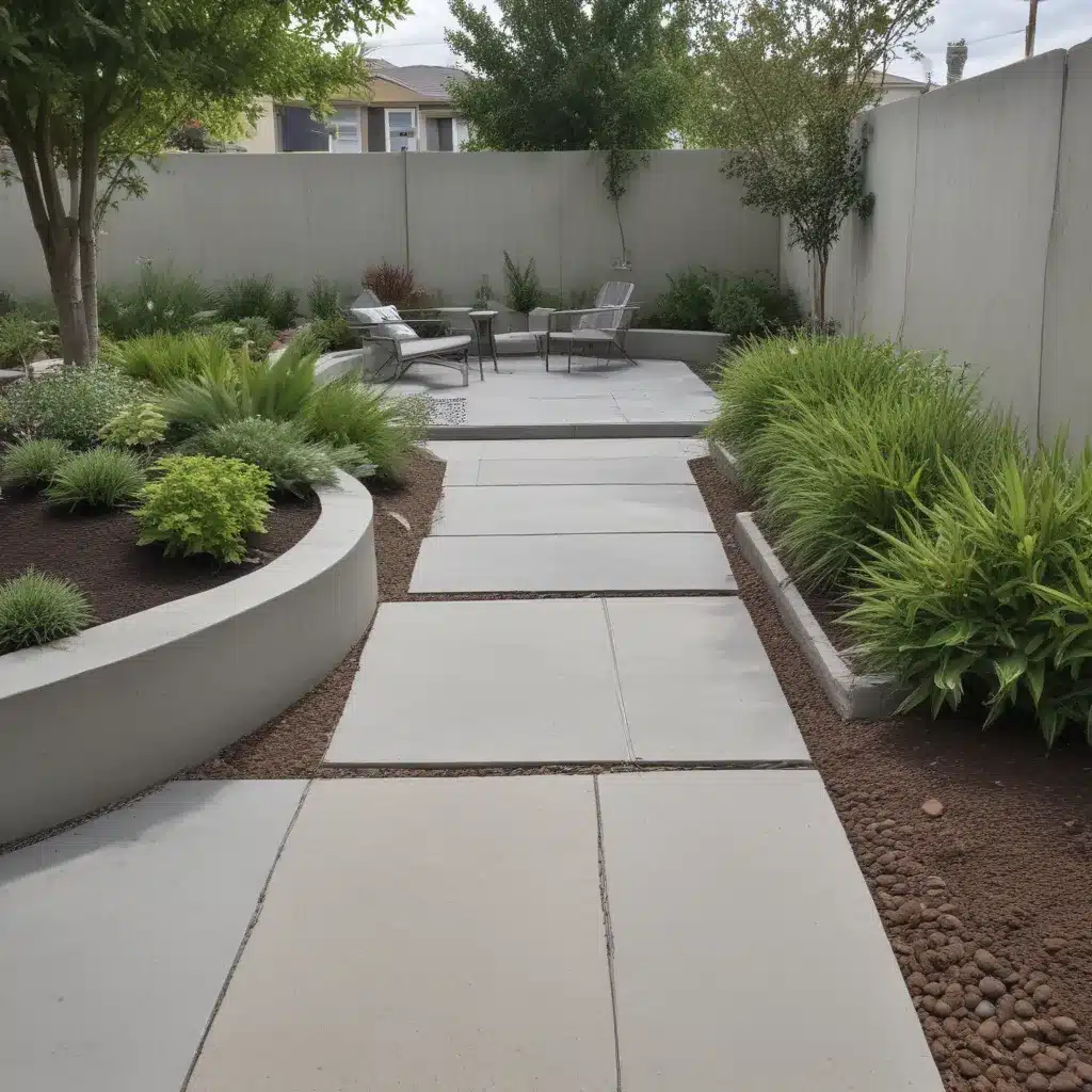 Incorporate Concrete into Landscape Design
