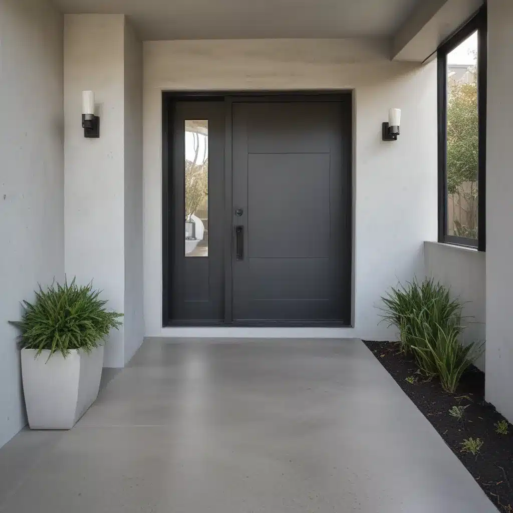 Inviting Entryways: First Impressions in Concrete