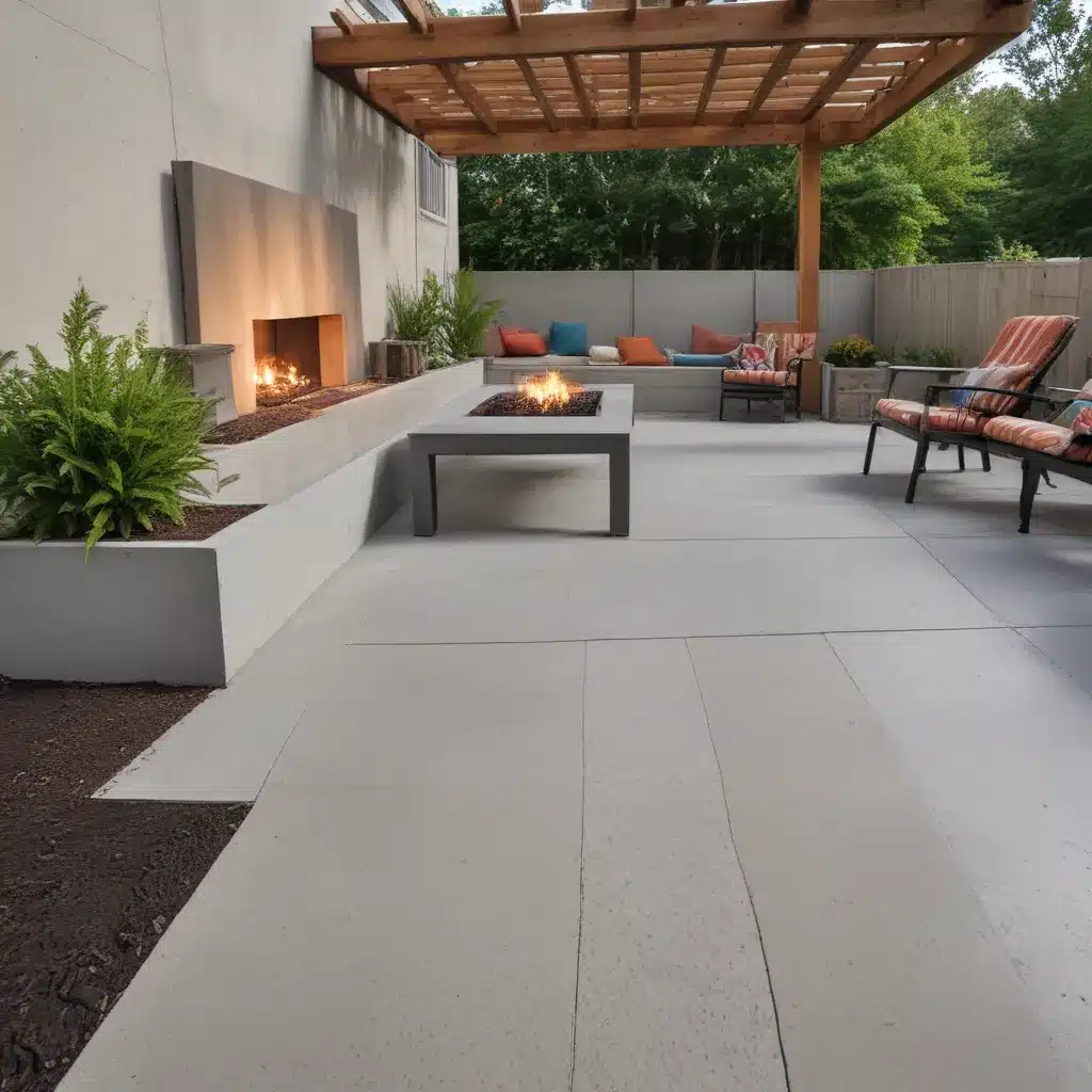 Reinvent Outdoor Living with Concrete