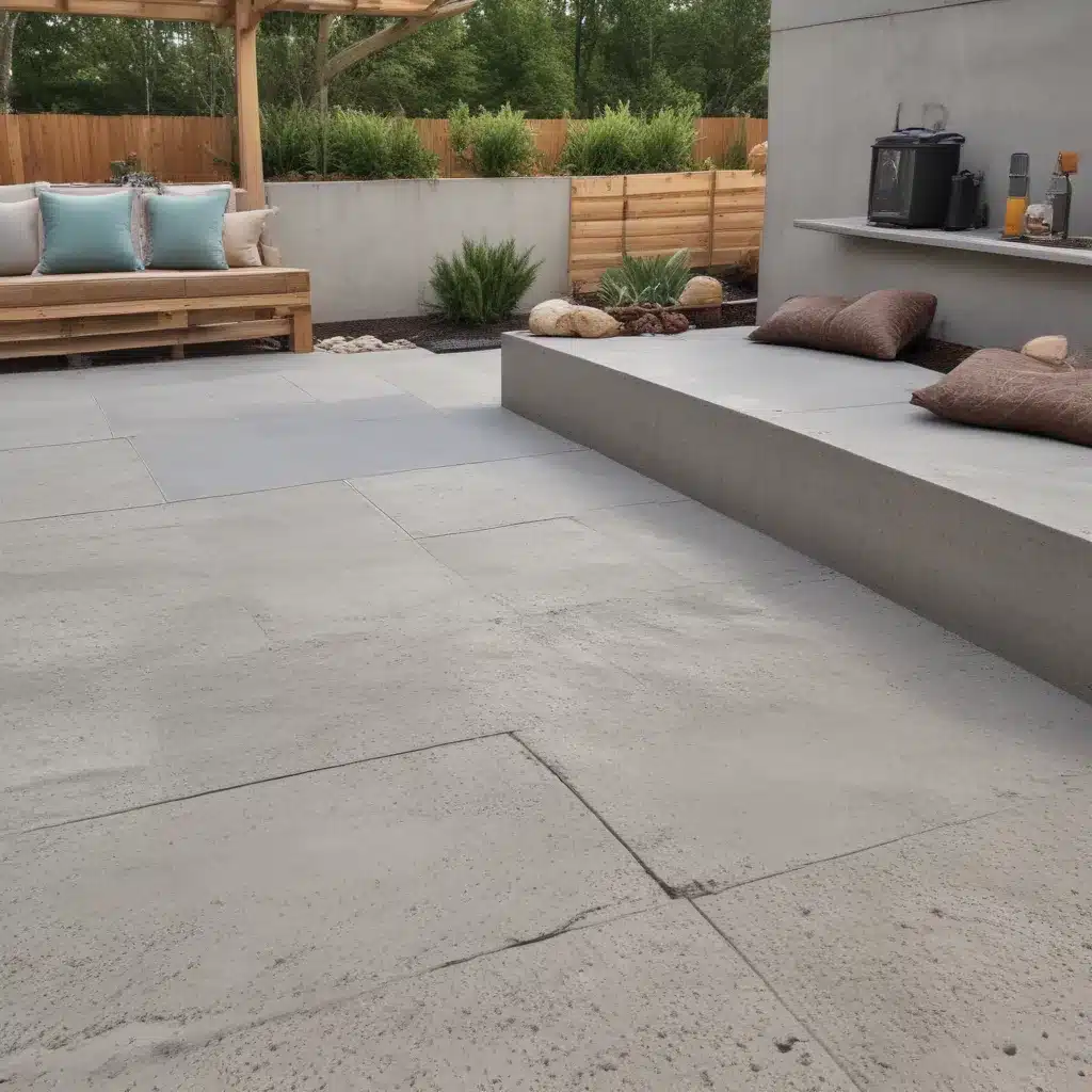Reinvent Outdoor Living with Modern Textured Concrete