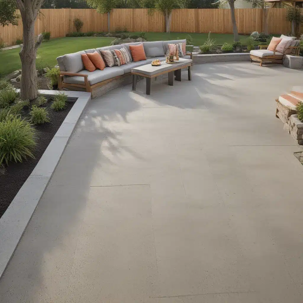 Reinvent Outdoor Living with Textured Concrete