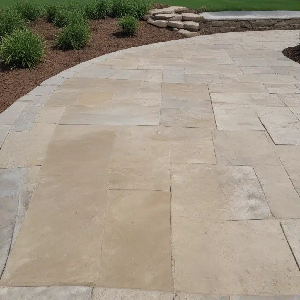 Repairing Discoloration on Stamped Concrete
