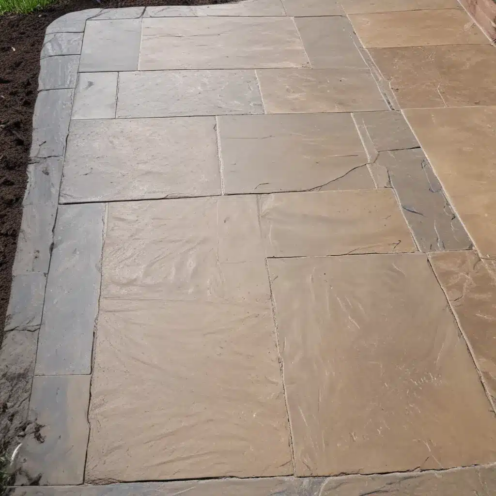 Restore Faded Stamped Concrete to its Former Glory
