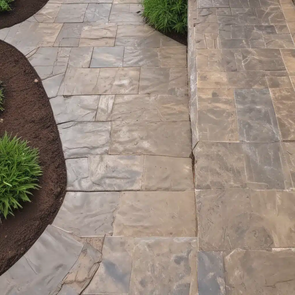 Reviving Dull Stamped Concrete
