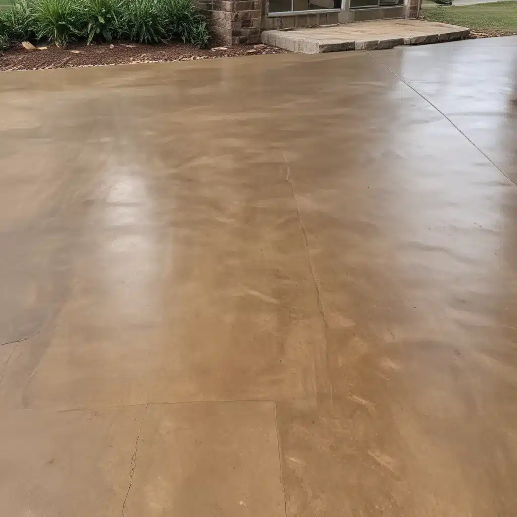 Stained Concrete Driveways in Nashville