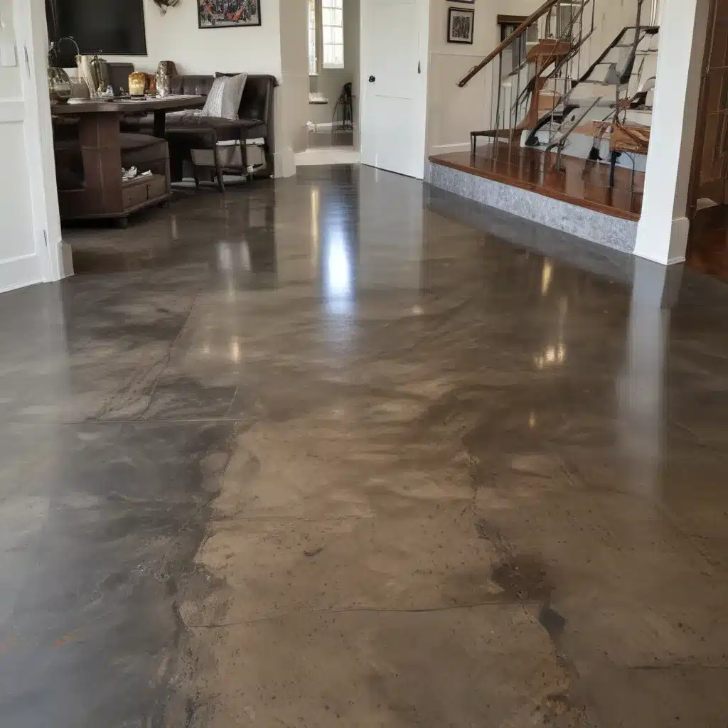 The Allure of Acid-Stained Concrete