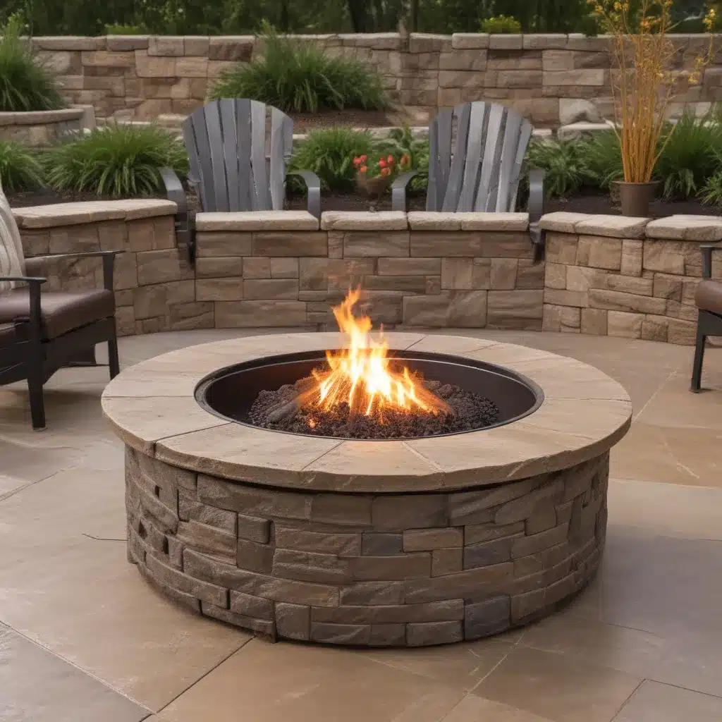 The Best Stamped Concrete Fire Pit Designs