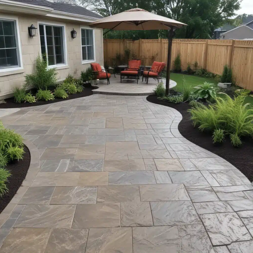 Unleash Backyard Potential with Stamped Concrete